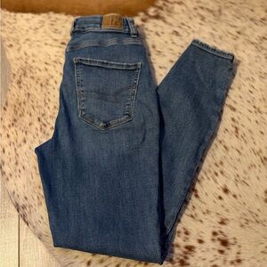 American Eagle Outfitters Blue Skinny Jeans